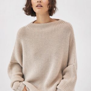 Laumės Wool Sweater - Beige
