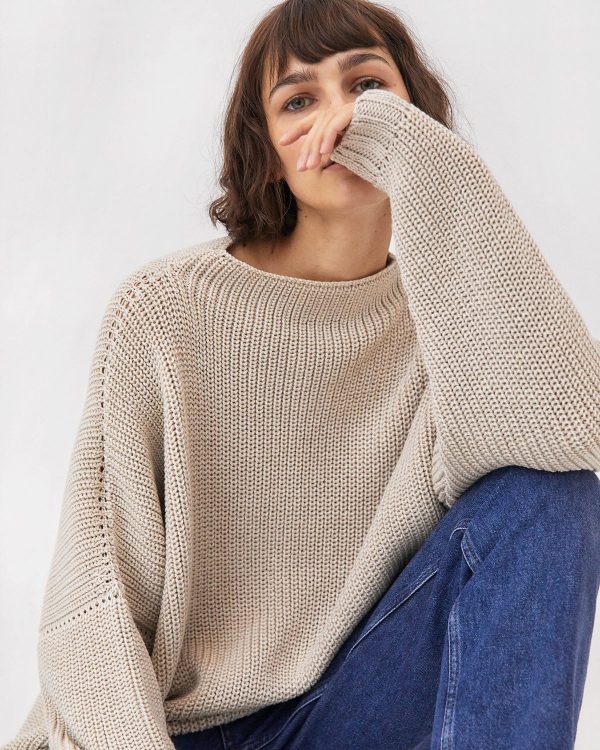 Laumės Wool Sweater - Beige - Image 2