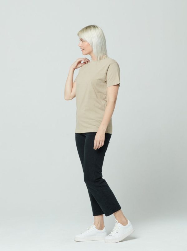 Unisex T-Shirt - Oatmeal - Image 4