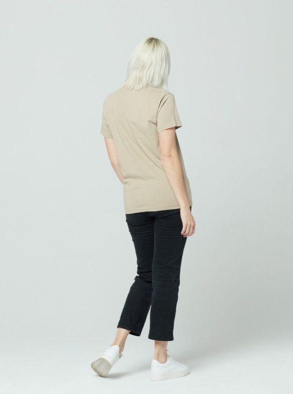 Unisex T-Shirt - Oatmeal - Image 3
