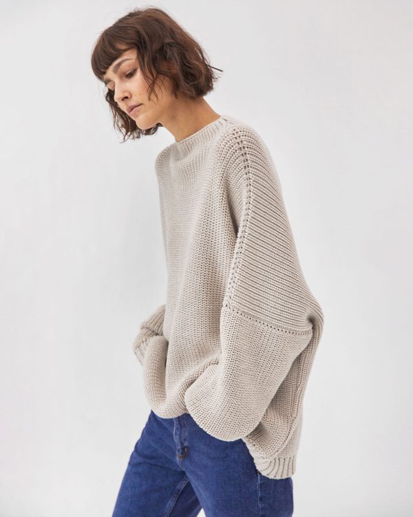 Laumės Wool Sweater - Beige - Image 5