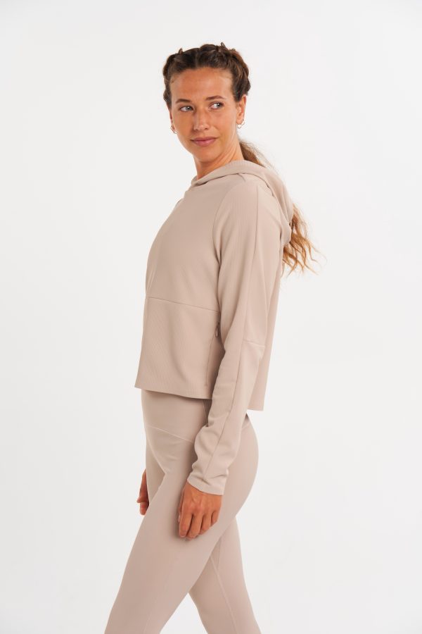 ALTRN Rib Hoodie - Sandstone - Image 6