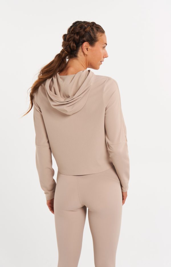 ALTRN Rib Hoodie - Sandstone - Image 2