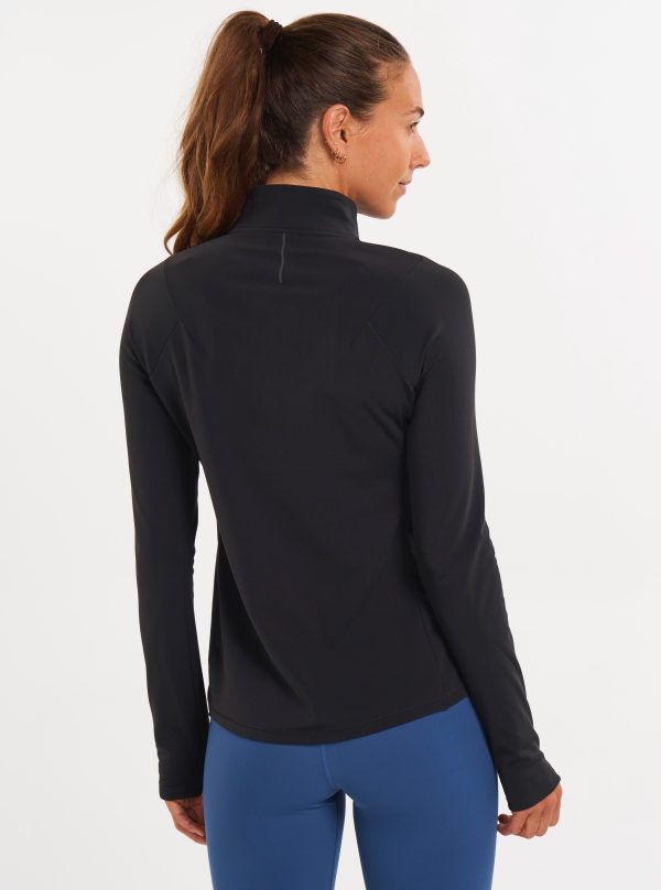 ALRN Hi Viz 1/4 Zip - Black - Image 2