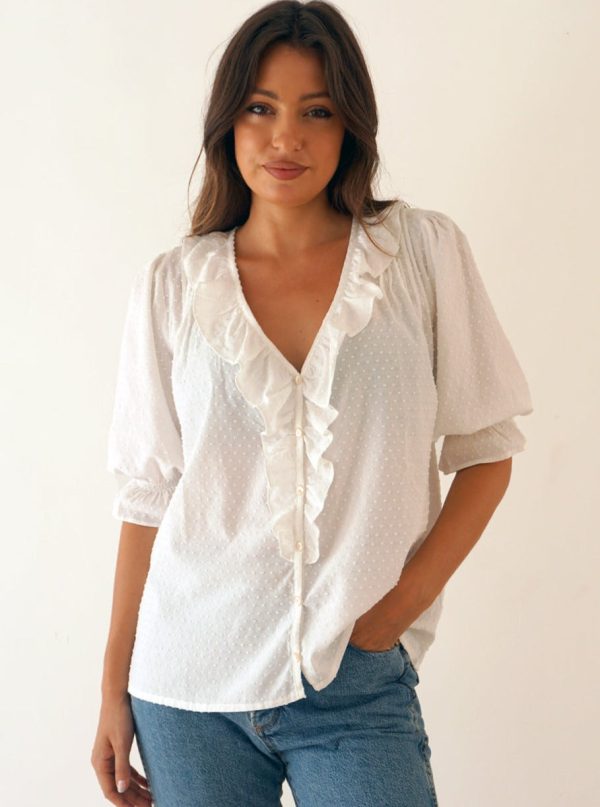Chloe Shirt - Off White - Image 3
