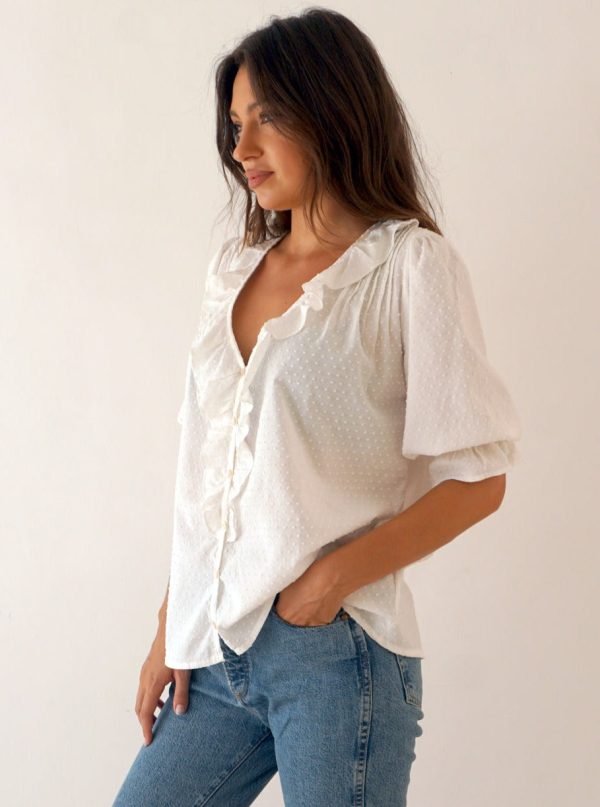 Chloe Shirt - Off White - Image 4