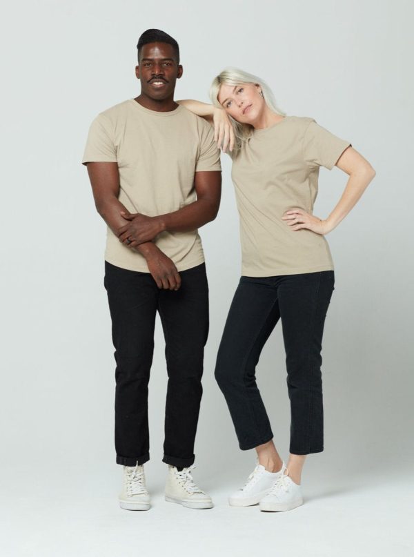 Unisex T-Shirt - Oatmeal - Image 5
