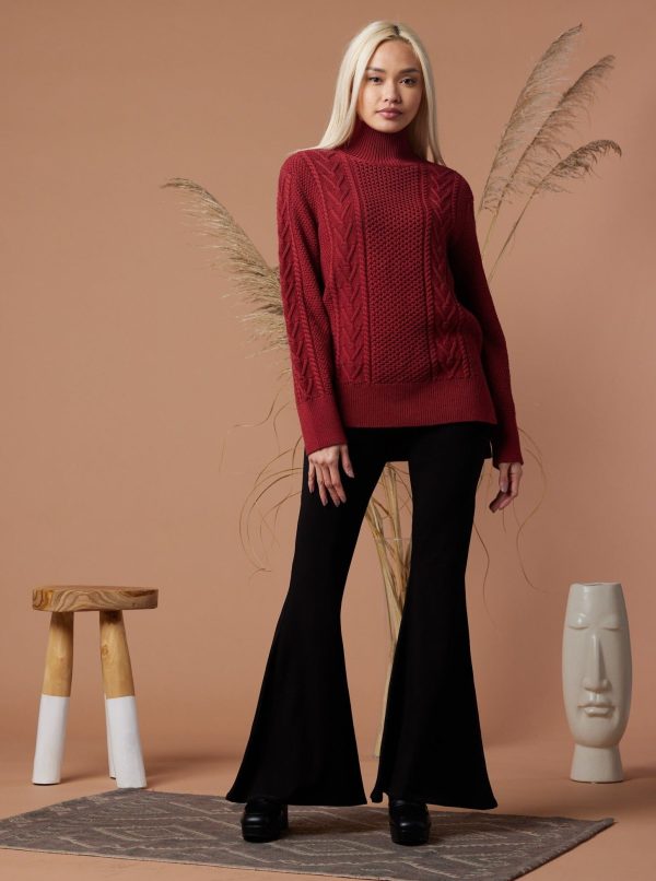 Dallas Sweater - Ruby - Image 2