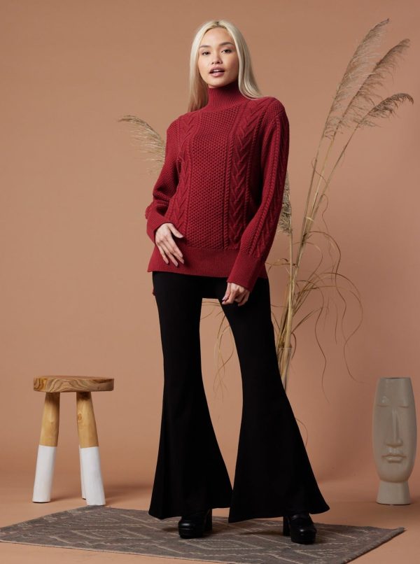 Dallas Sweater - Ruby - Image 4