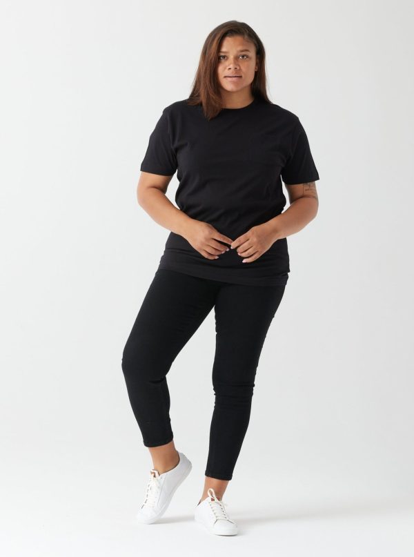 Heavyweight Pocket Tee - Black - Image 2