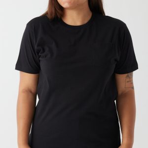 Heavyweight Pocket Tee - Black