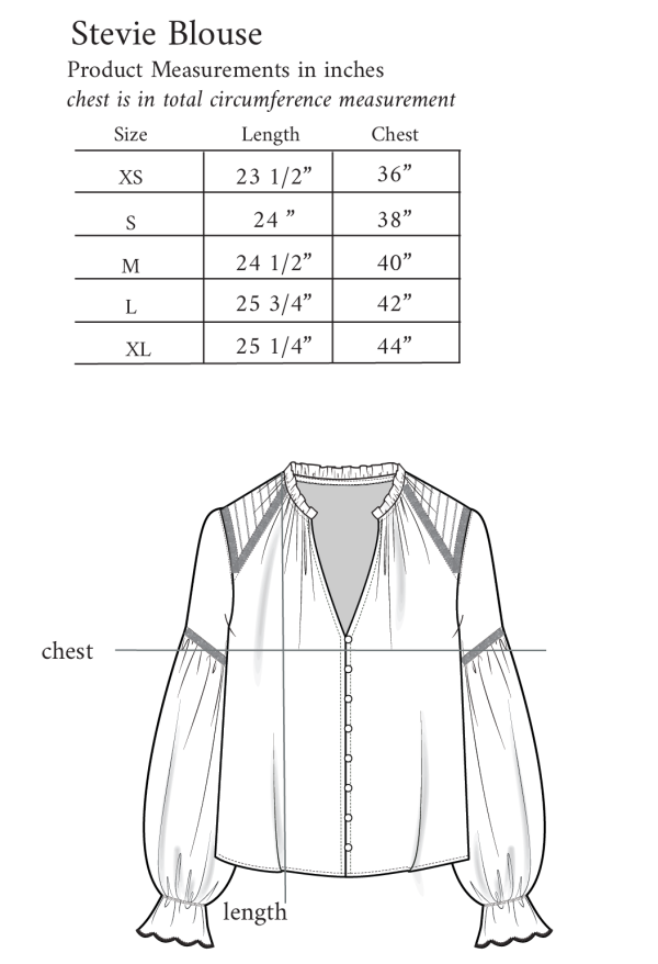 Stevie Blouse - Black - Image 6