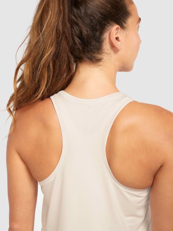 ALRN Mesh Singlet - White Sand - Image 2