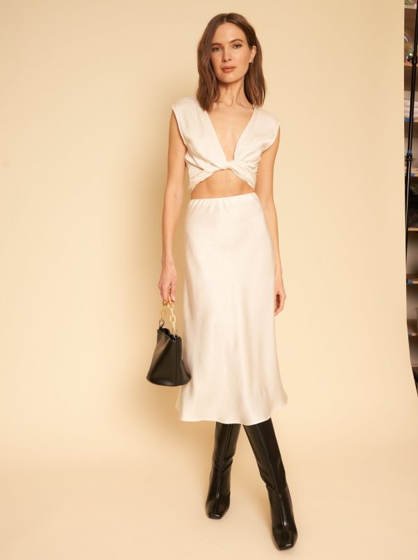 Valentina Top - Silky Cream - Image 3