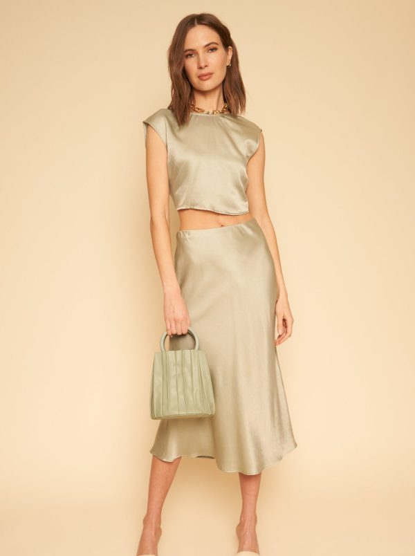 Valentina Top - Silky Sage - Image 3