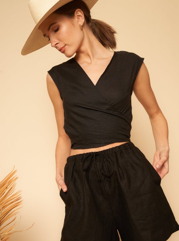 Valentina Top - Black - Image 2