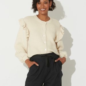 Maelle Cardigan - Ivory