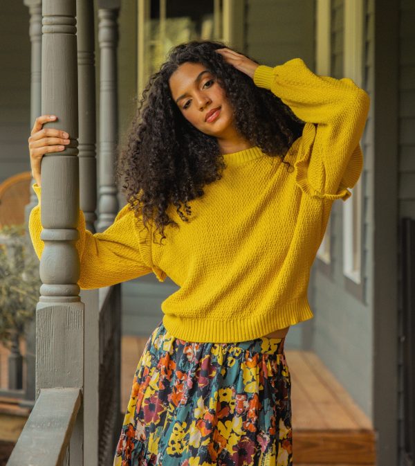 Yara Sweater - Citrine - Image 3